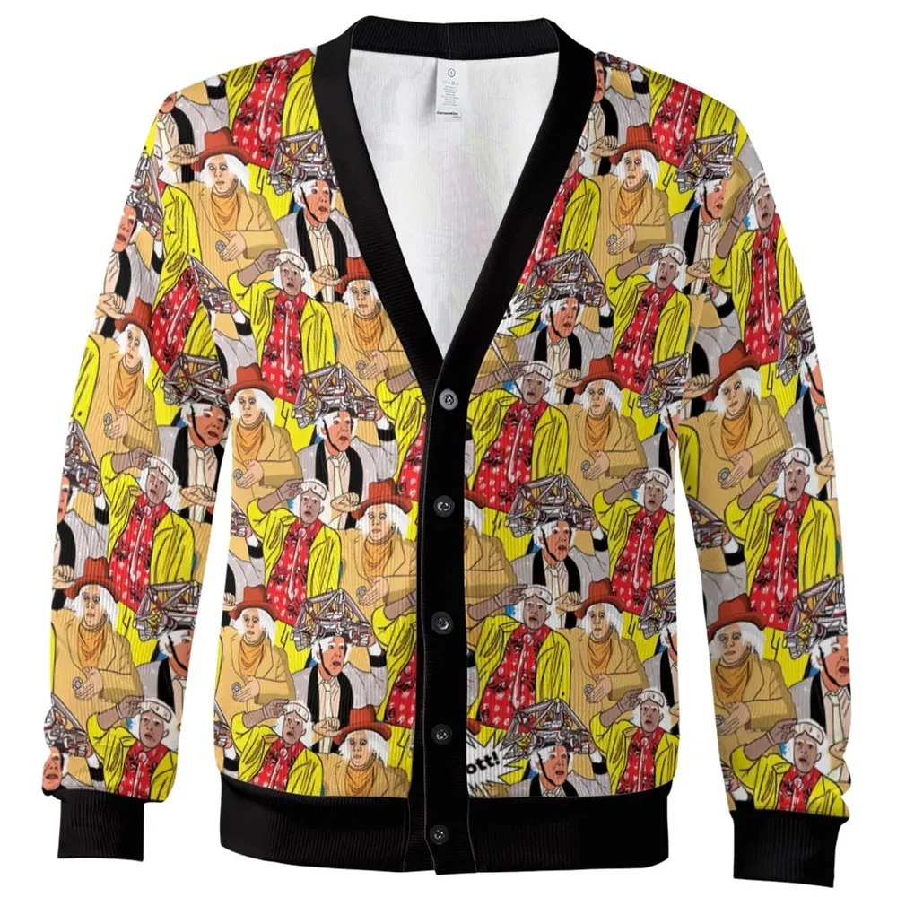 Great Scott Back to the Future Cardigan - 2