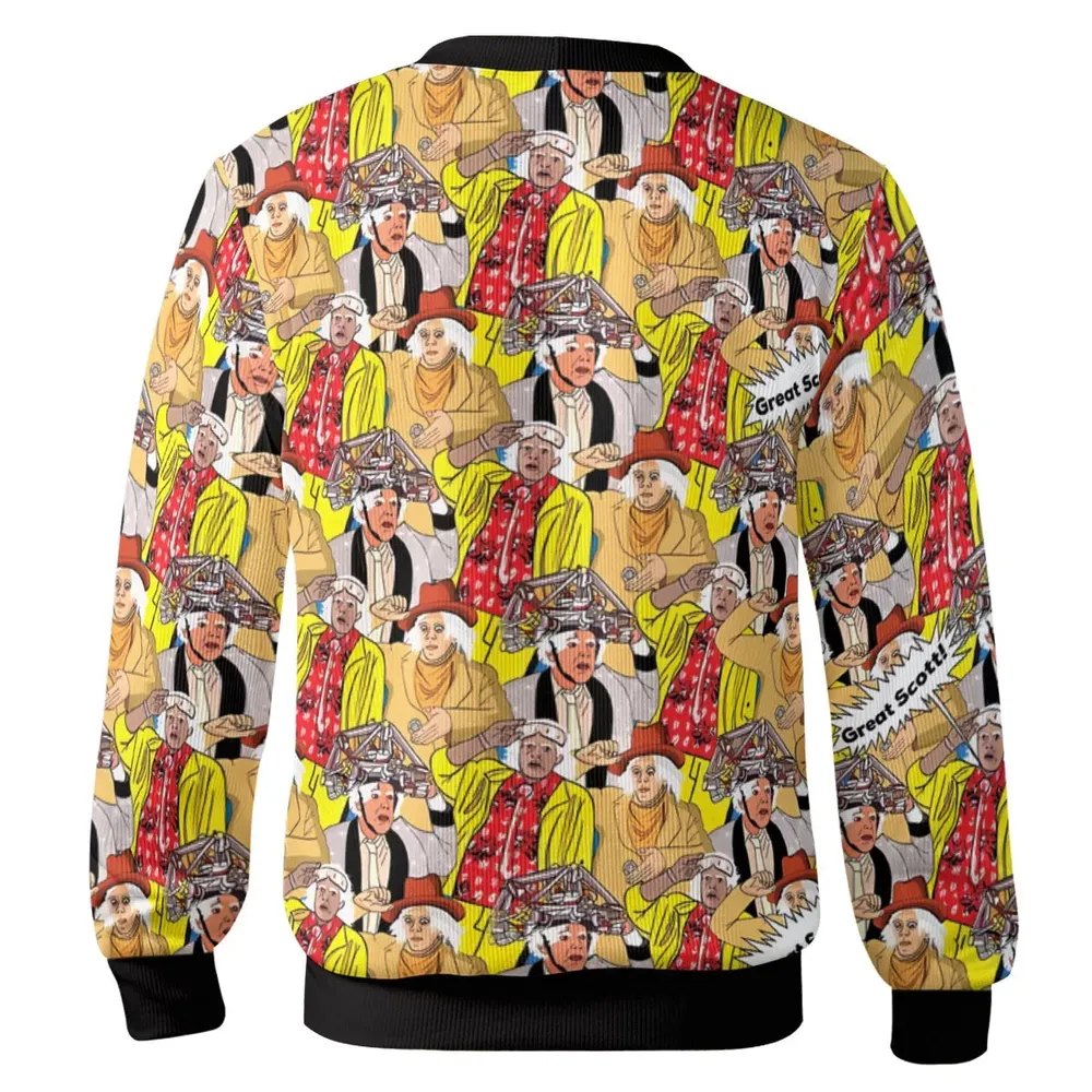 Great Scott Back to the Future Cardigan - 3