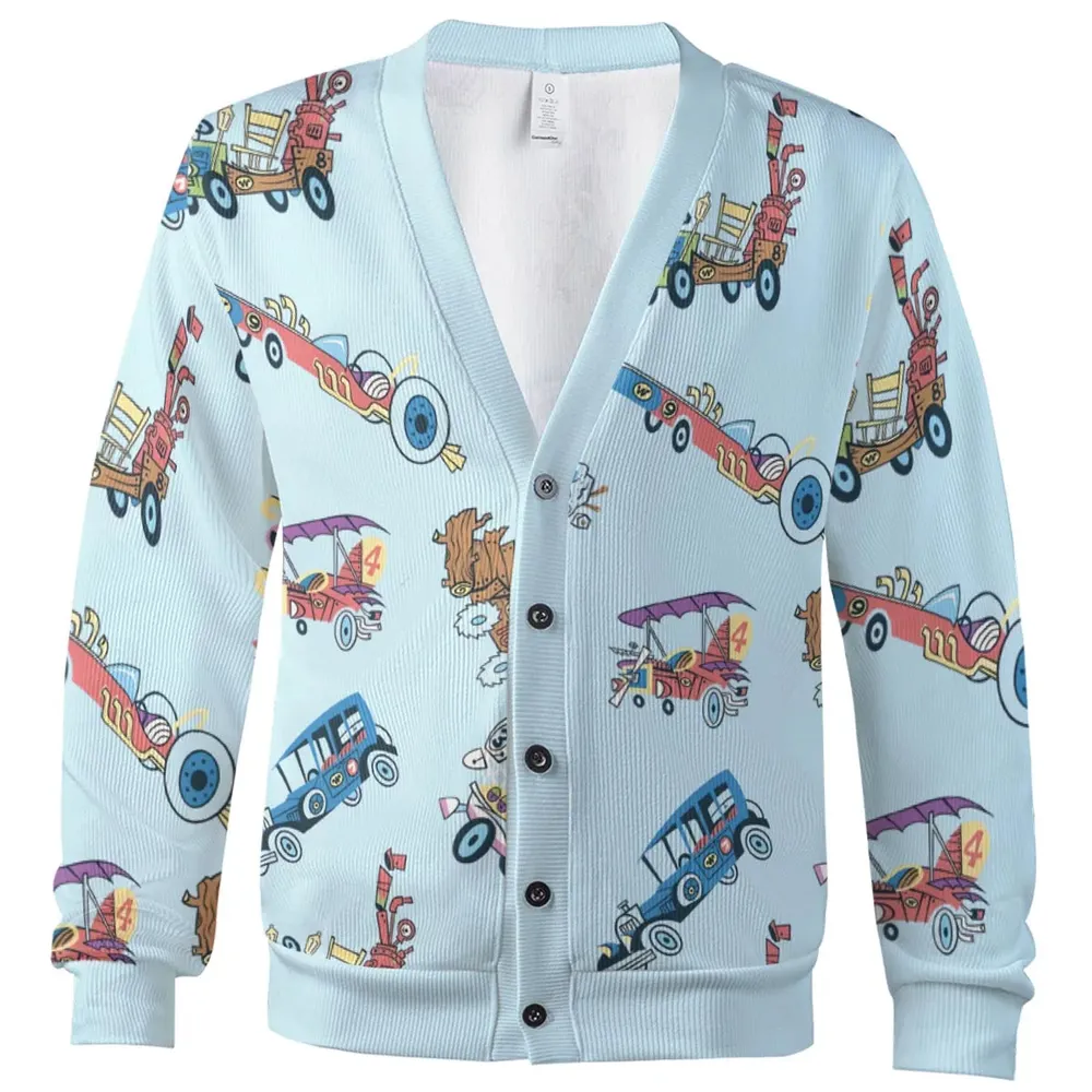 W is for Wacky Races Cardigan - 2