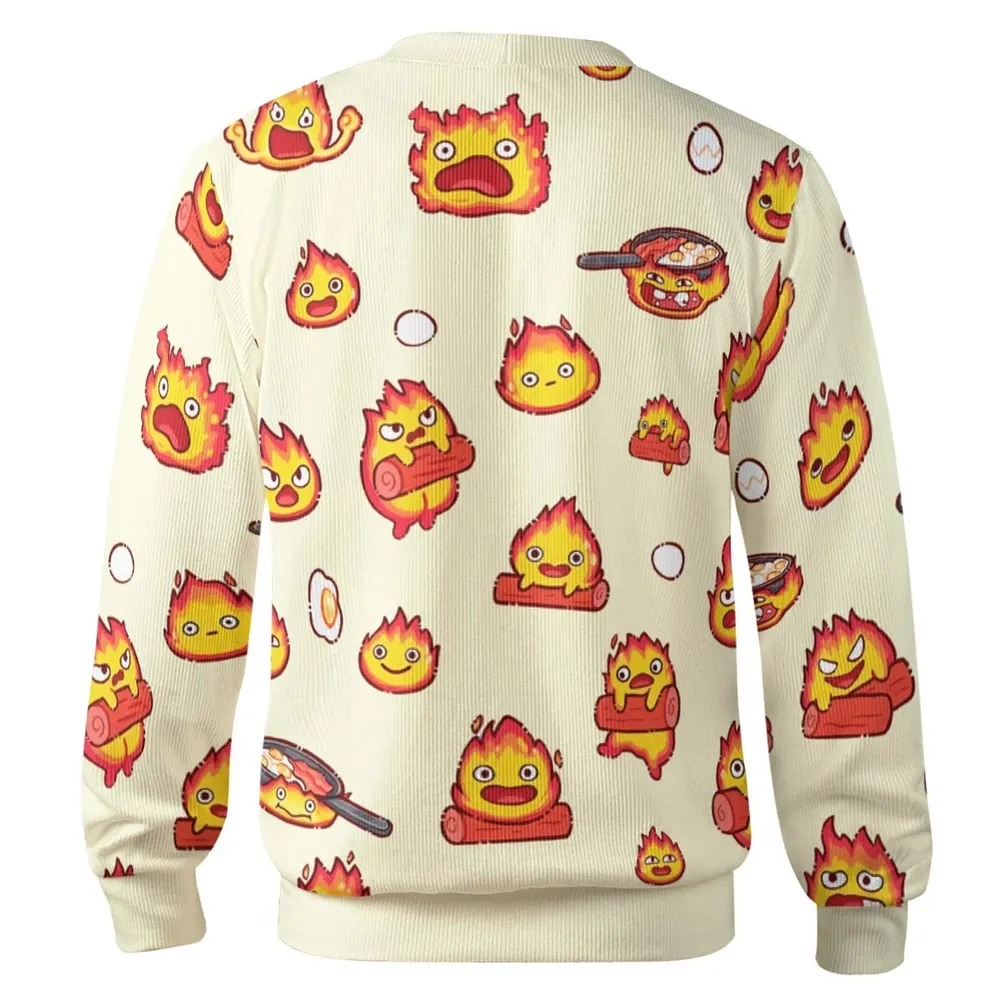 Calcifer Howl’s Moving Castle Cardigan - 3