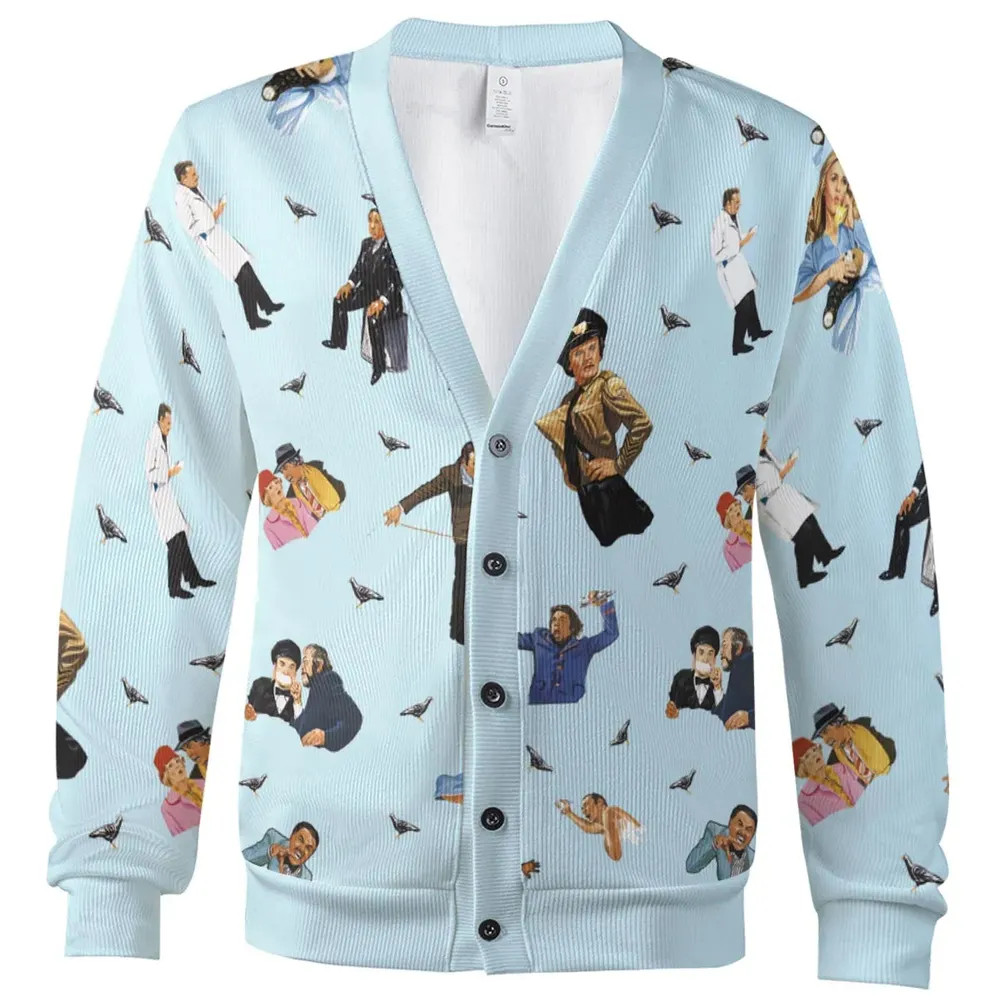 High Anxiety Characters Cardigan - 2