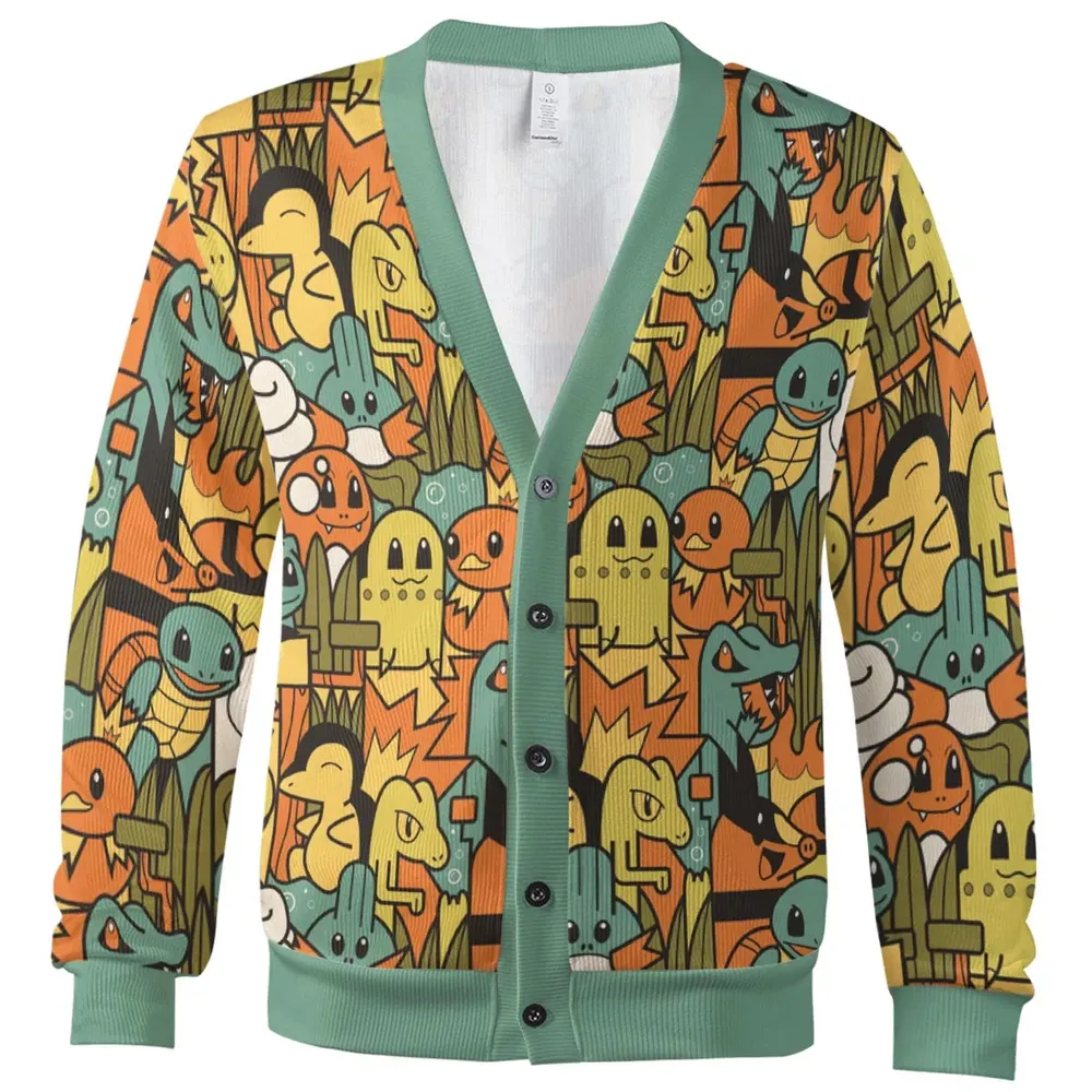 Power Starter Colors Pokemon Cardigan - 2