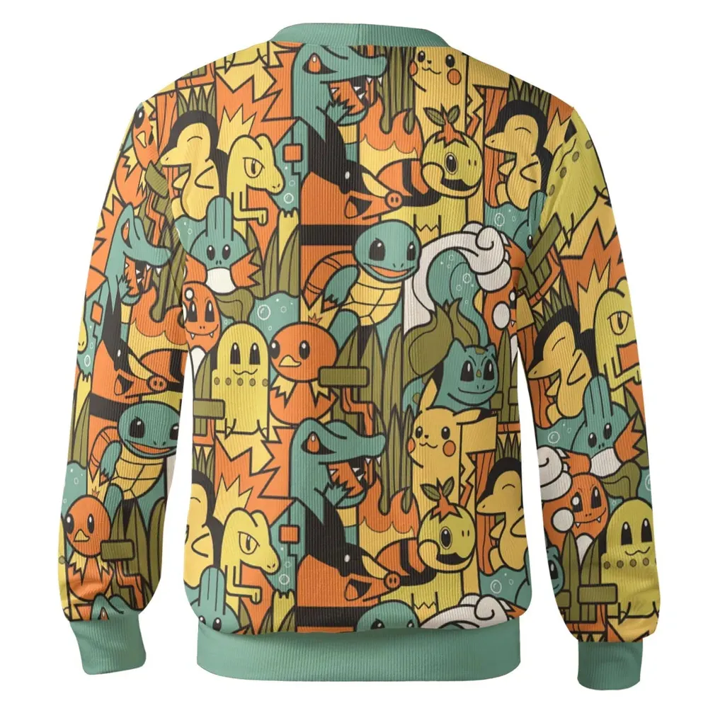 Power Starter Colors Pokemon Cardigan - 3