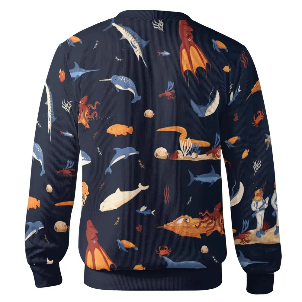 Around The Word Under The Sea Cardigan - 3