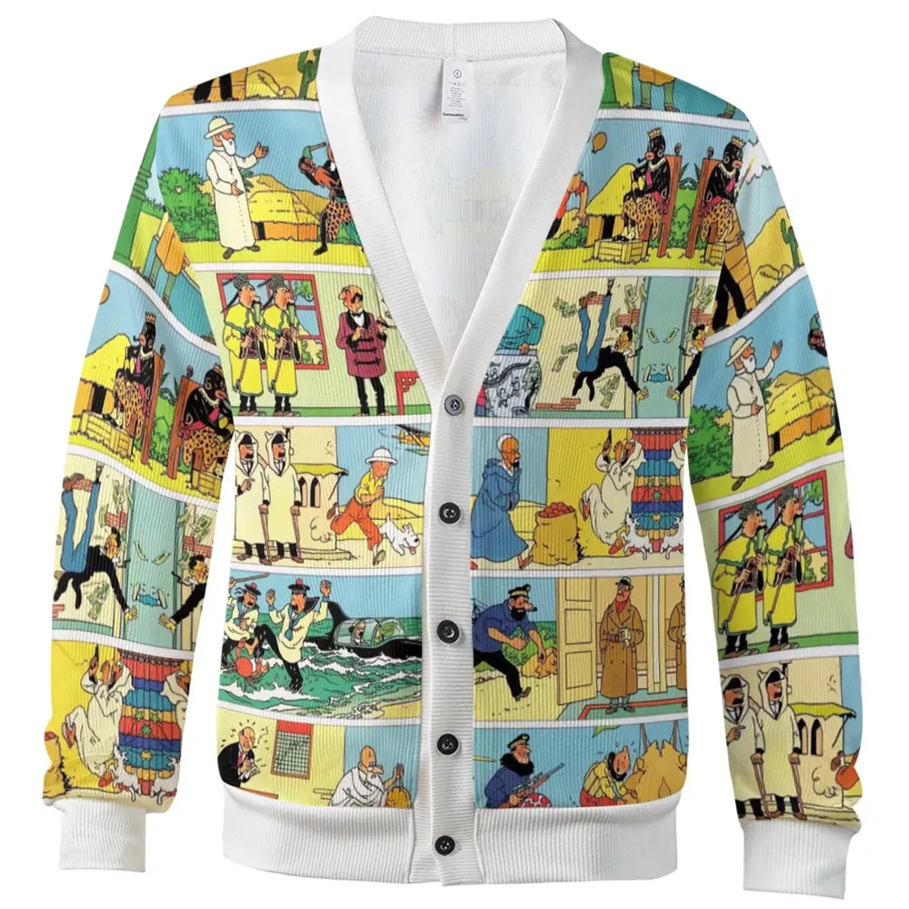 The Story Of Tintin Cardigan - 2