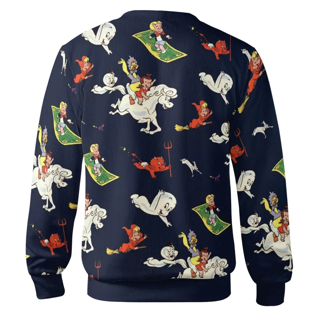 Casper Richie Rich Harvey Comic Characters Cardigan - 3