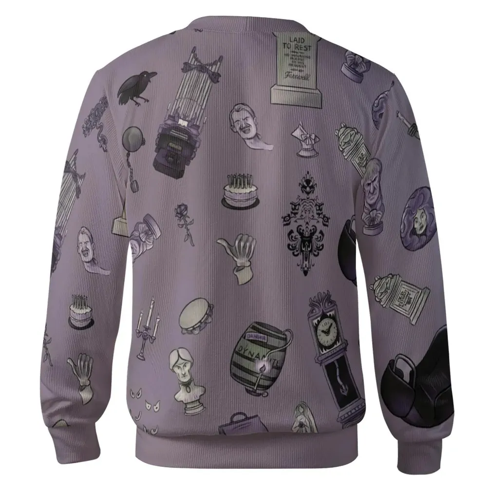 Welcome Foolish Mortals Haunted Mansion Cardigan - 3