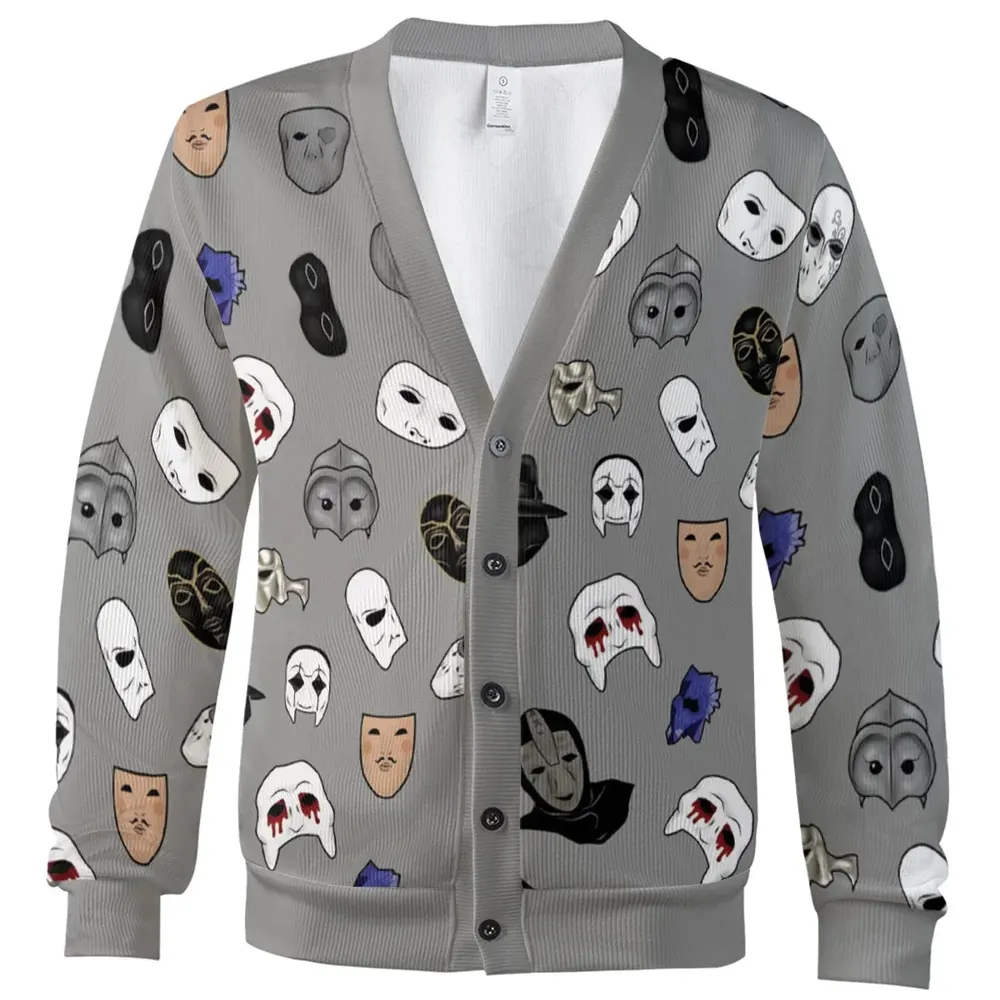 Masks of Phantom of Opera Cardigan - 2