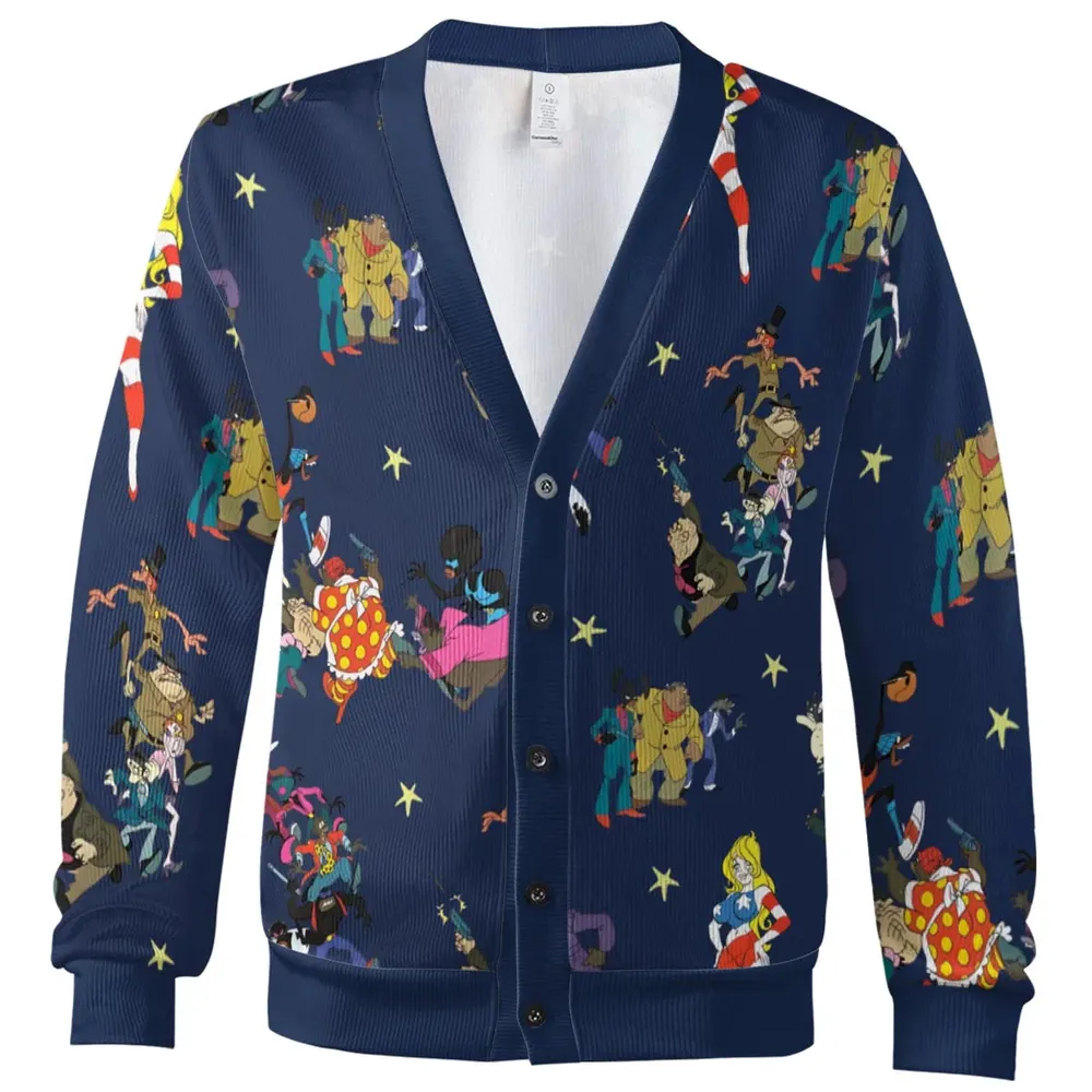 Coonskin Characters Ralph Baskin Cardigan - 2