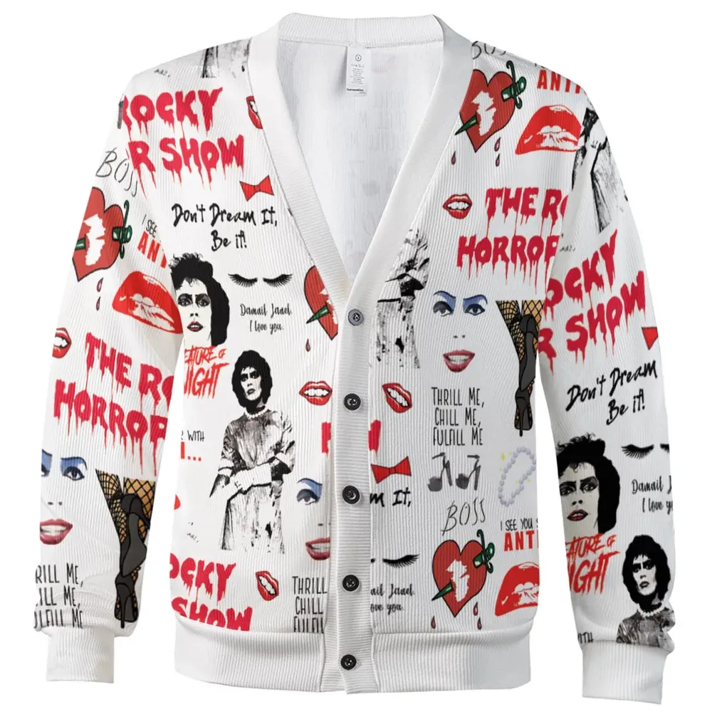 The Rocky Horror Picture Show Pattern Cardigan - 2