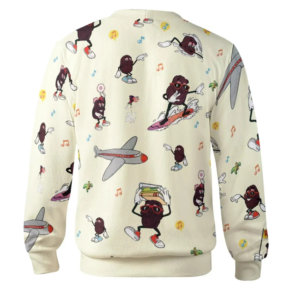 Hardee's california Raisins Mascots Cardigan - 3