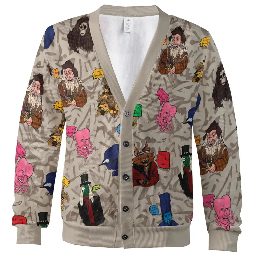 Look At Them Shine Mighty Boosh Cardigan - 2