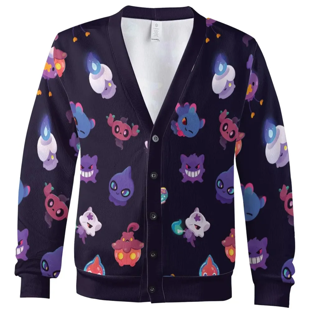Cute Ghost Type Cardigan - 2
