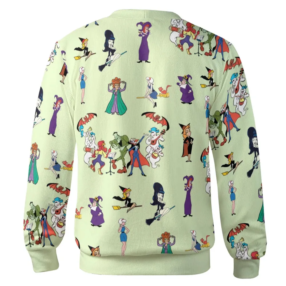 Witches Cartoon Characters Cardigan - 3