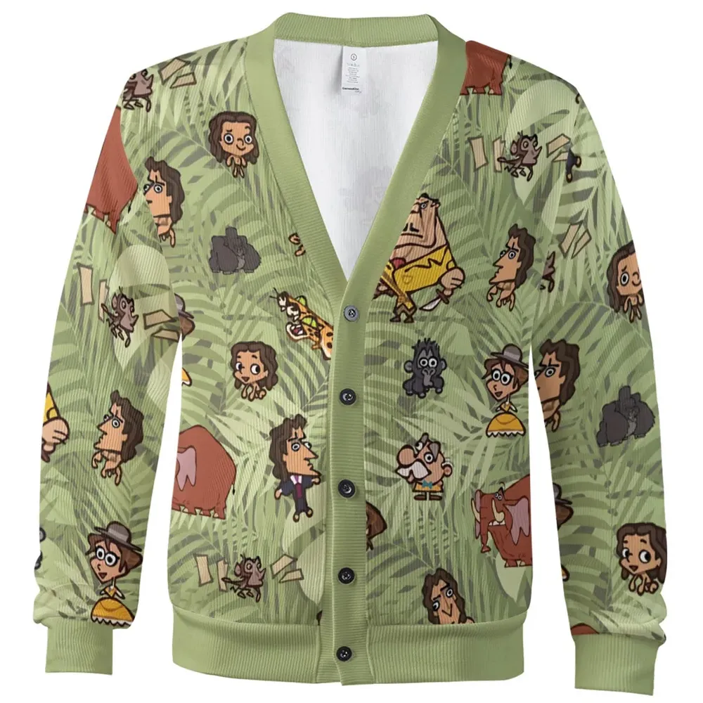 Tarzan Characters Cardigan - 2