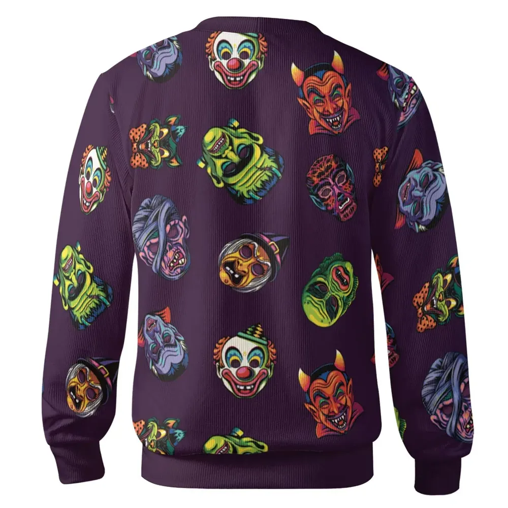 Beast Mode On Monster Masks Cardigan - 3