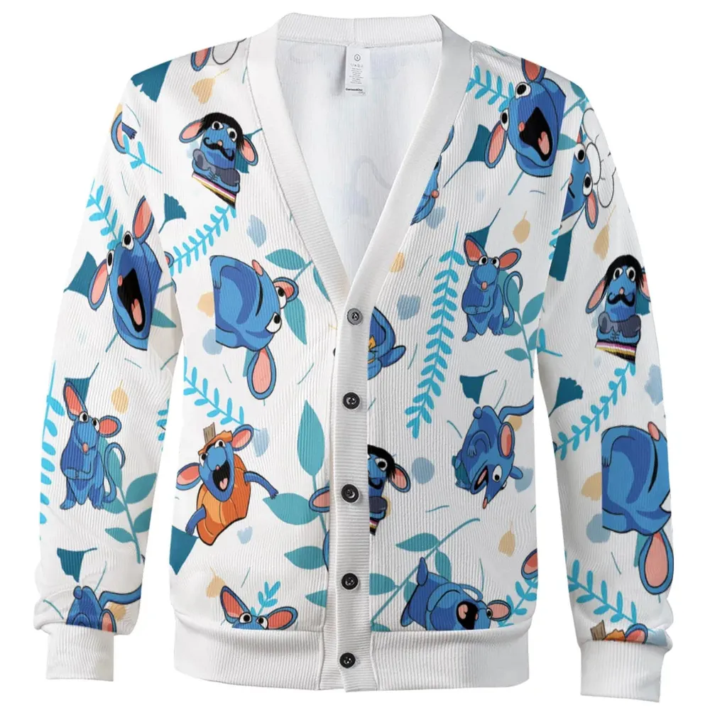 Cute Tutter Bear in the Big Blue House Cardigan - 2