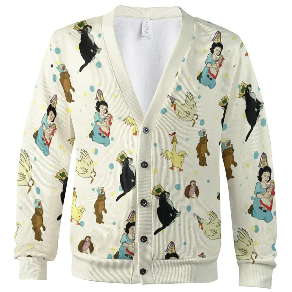 The Curious Cub and His Forest Friends Little Bear Cardigan - 2