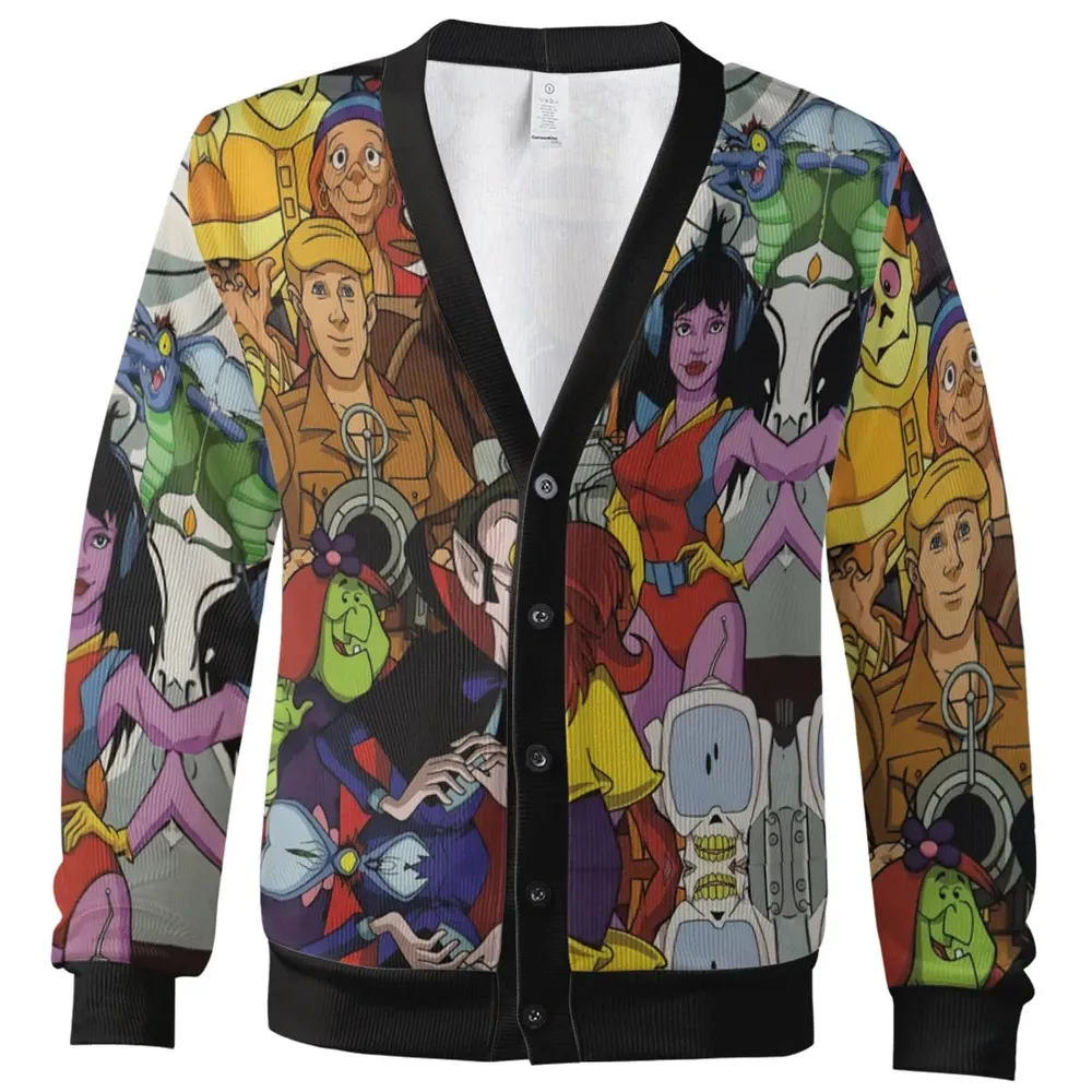 Frightfully Funny Ghostbusters Groovie Goolies Cardigan - 2