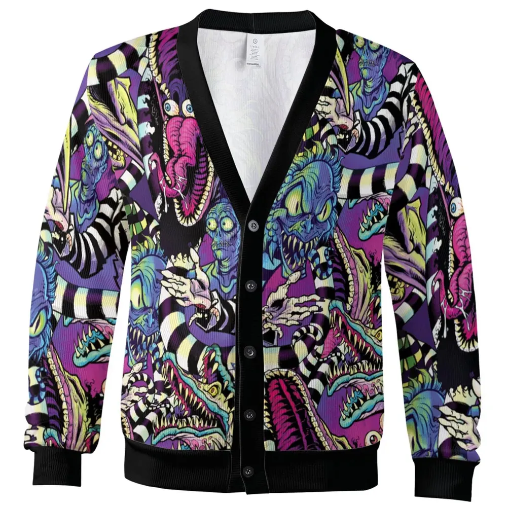 Stay Spooky Beetlejuice Cardigan - 2