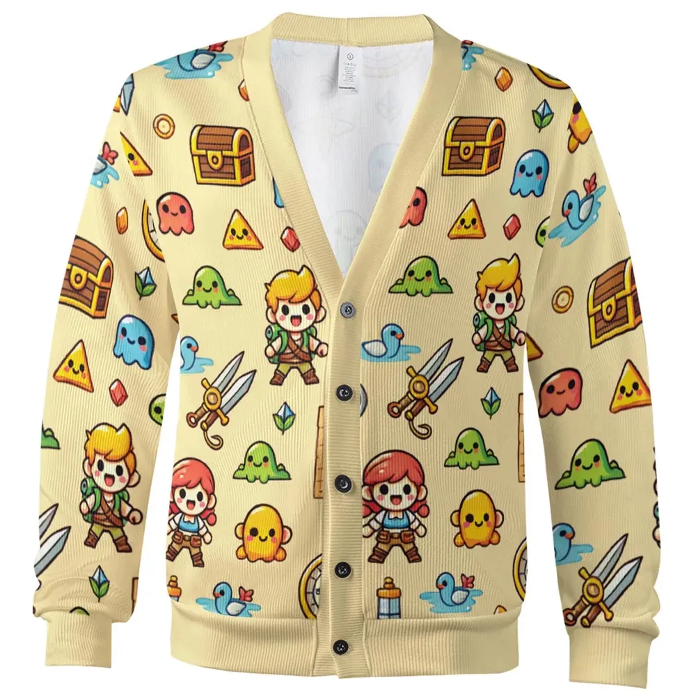Quest Mode On The Legend of Zelda Cardigan - 2