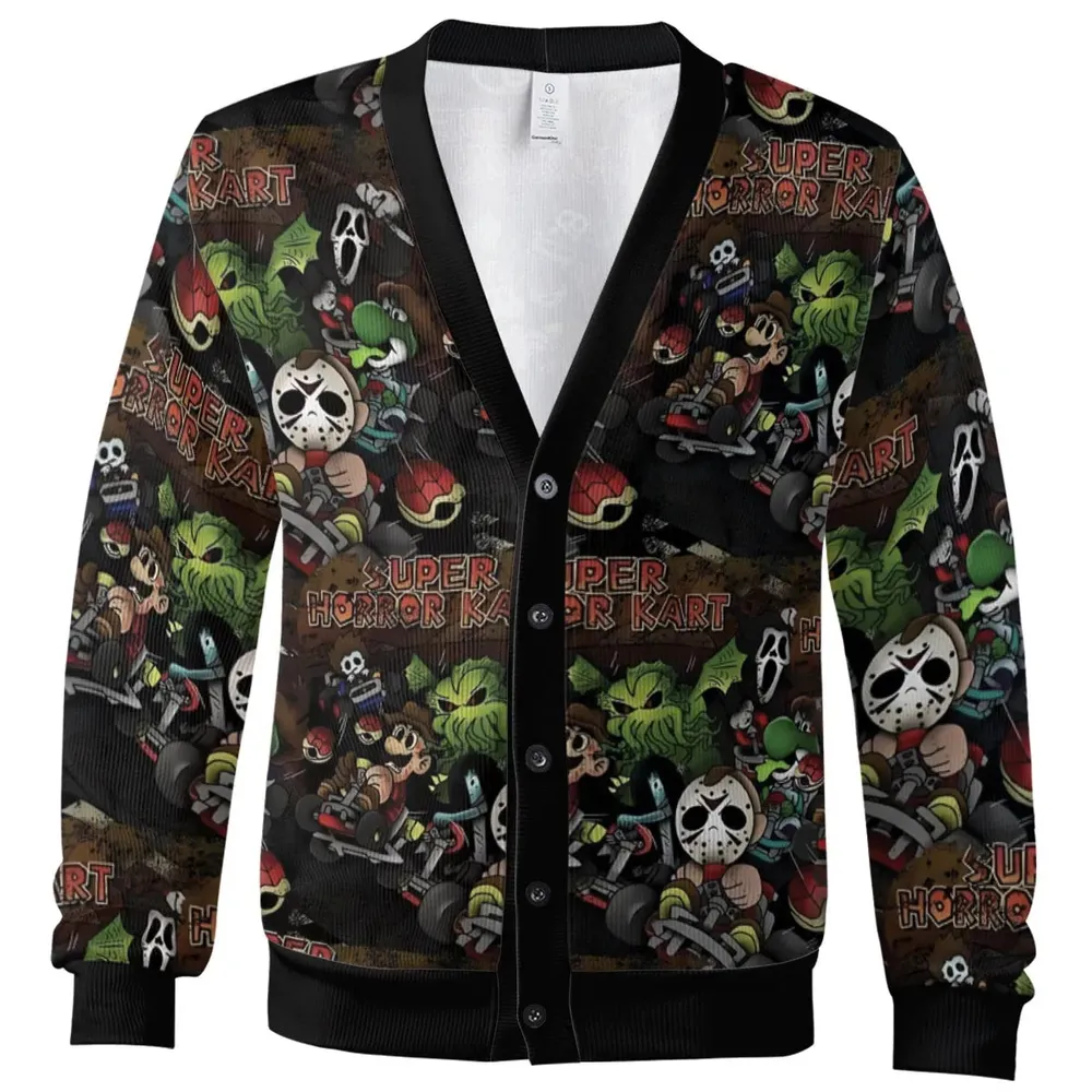Super Horror Kart Cardigan - 2