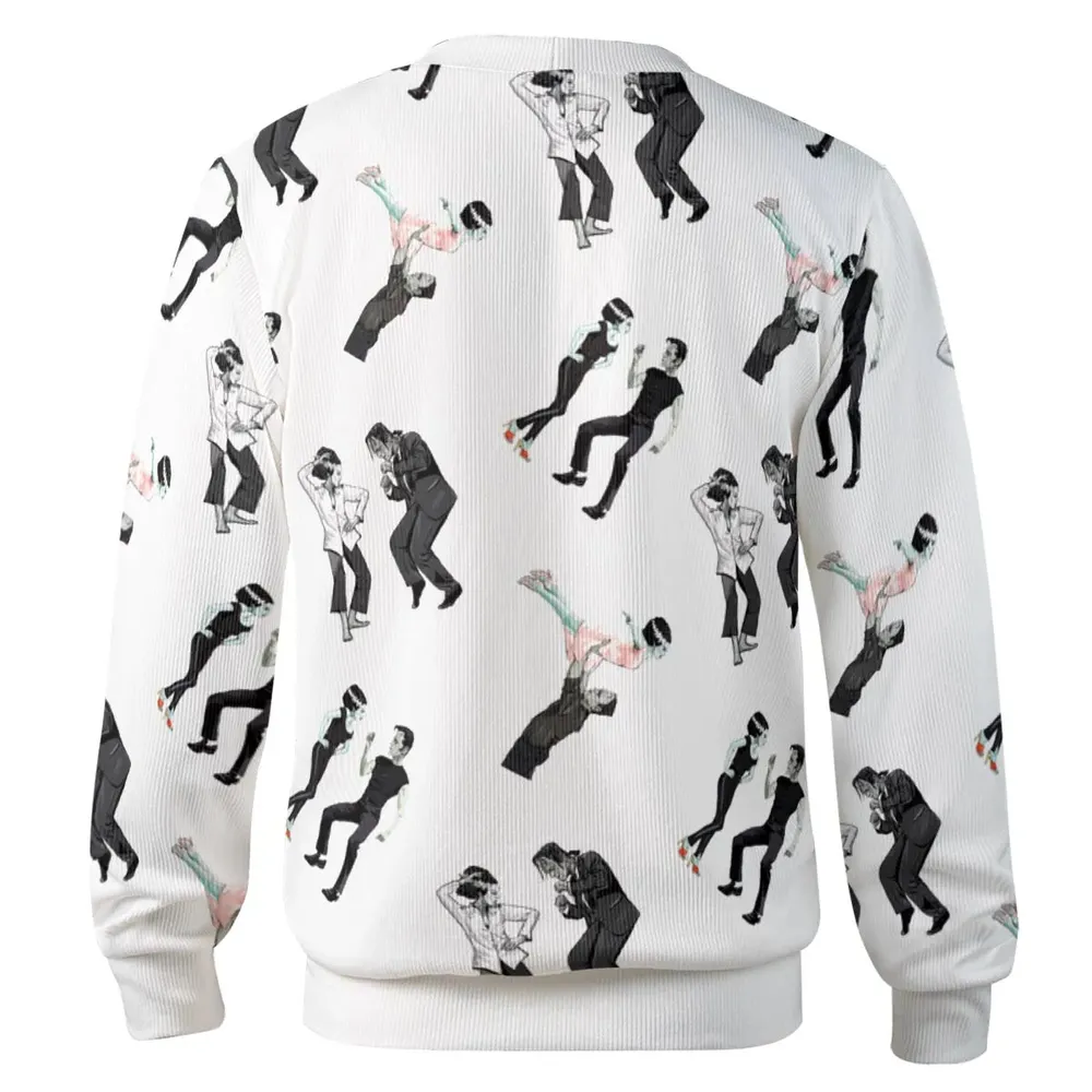 Frankenstein And Bride Movie Dance Scenes Cardigan - 3