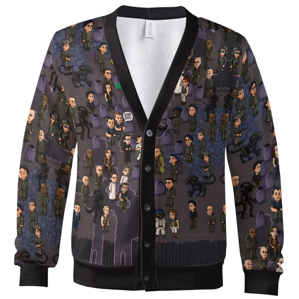 Out of Space Alien Cardigan - 2