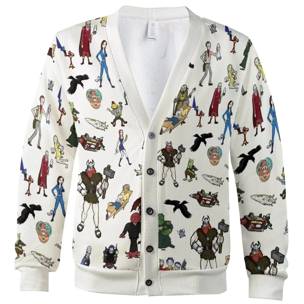 Don't Panic The Hitchhiker's Guide to the Galaxy Cardigan - 2