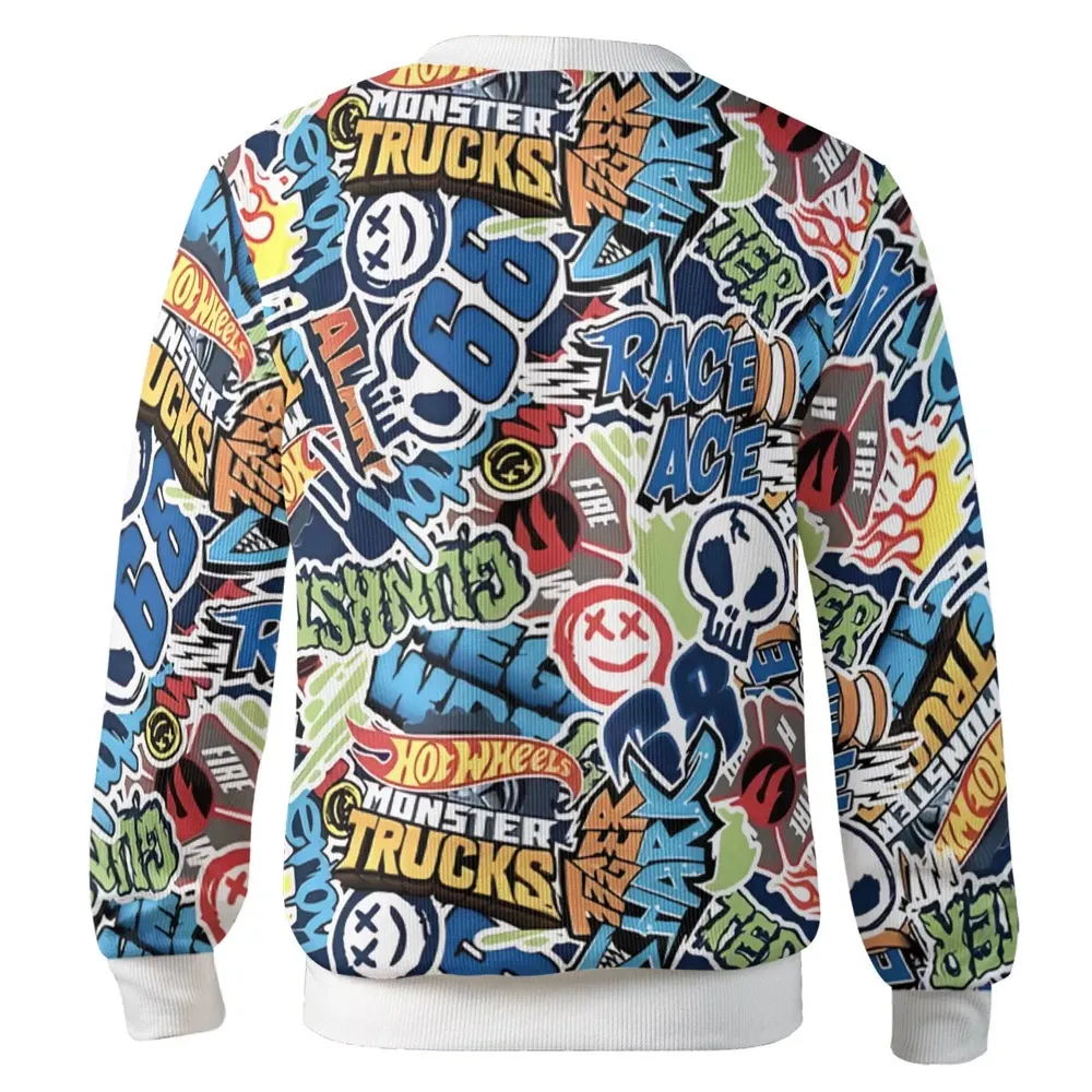 Hot Wheels Monster Trucks Logos Cardigan - 3