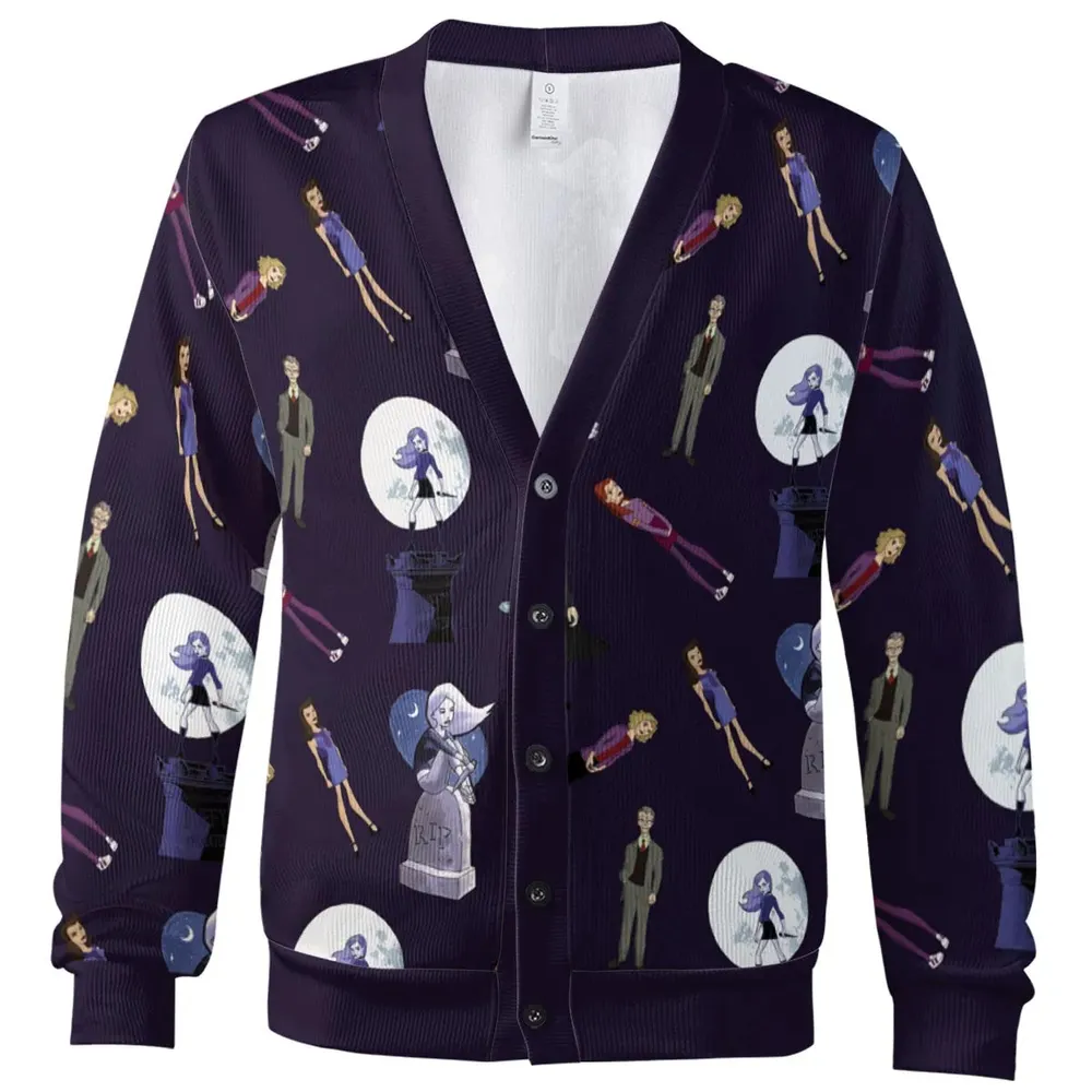 Buffy: The Animated Series Characters Cardigan - 2