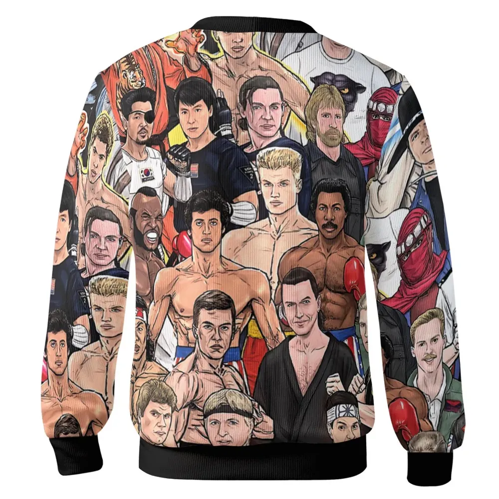 Martial Arts Stars Cardigan - 3