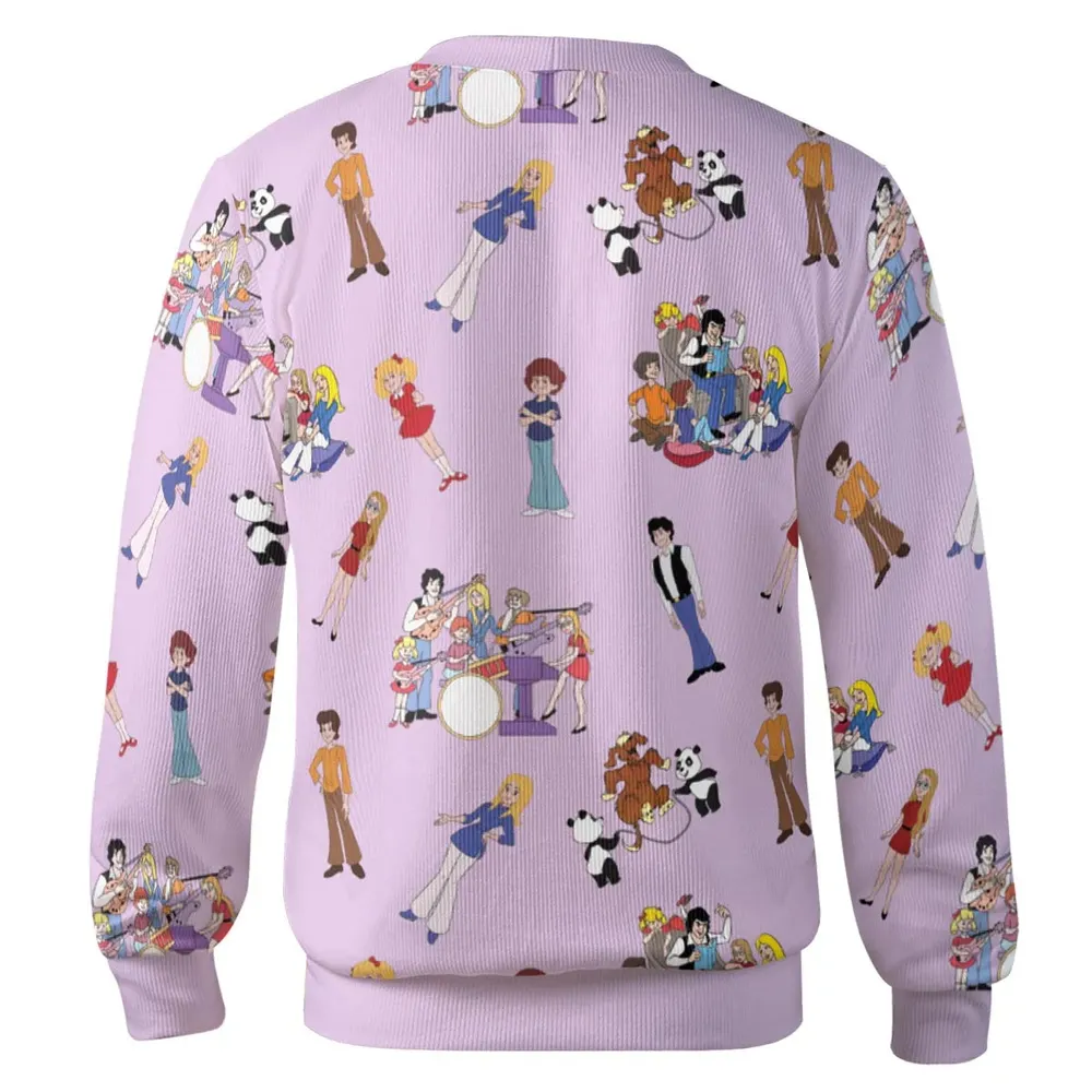 70s The Brady Kids Cartoon Cardigan - 3