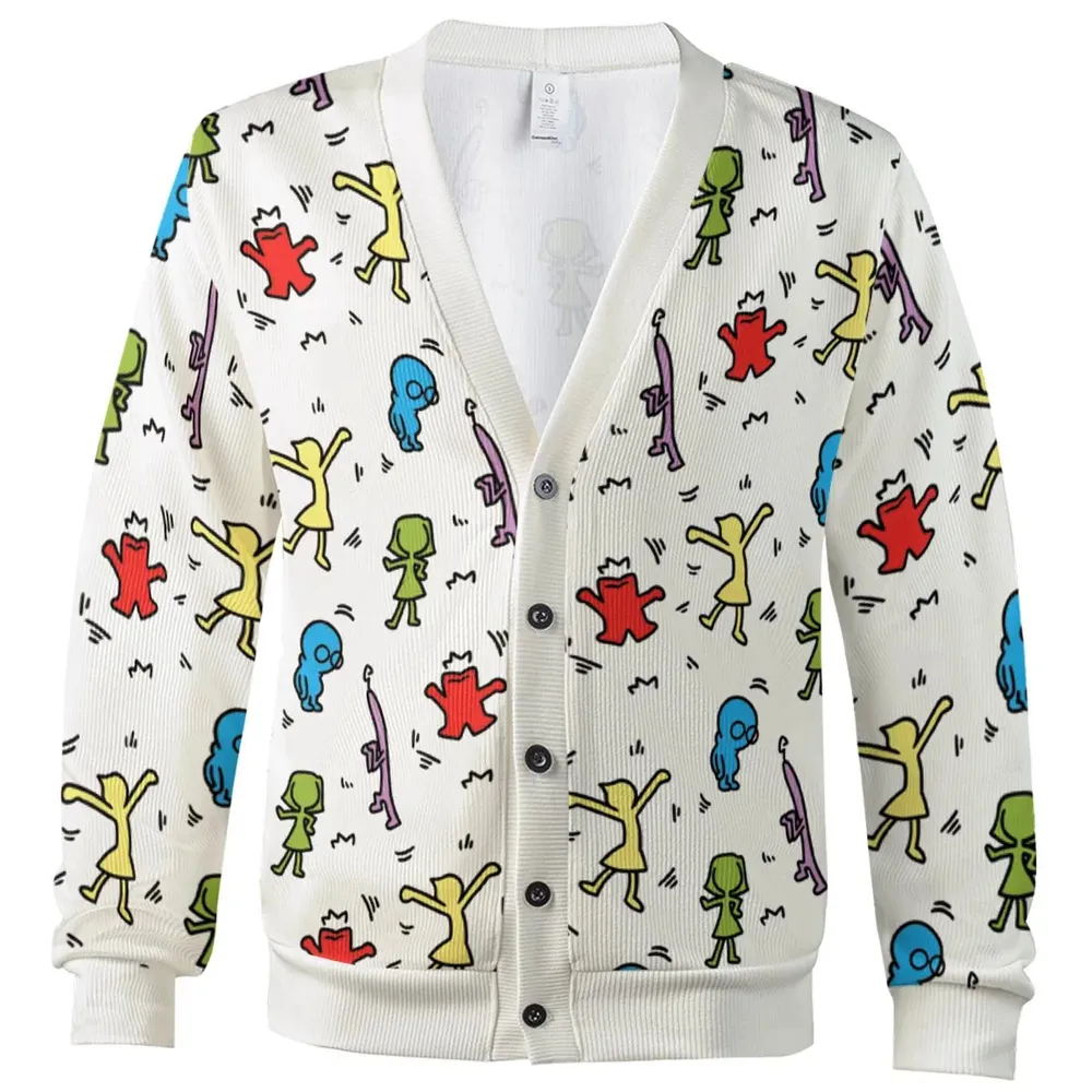 Emotions Pop Inside Out Haring Cardigan - 2