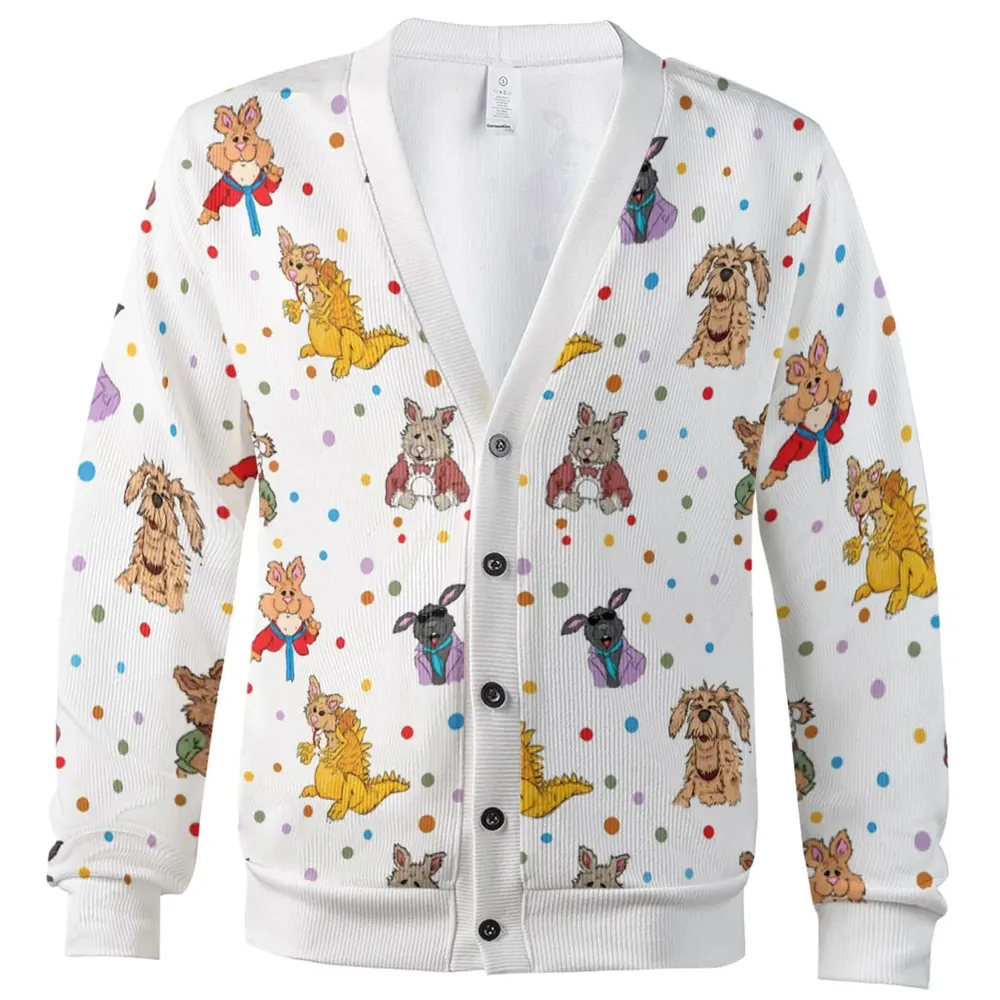 Tale of the Bunny Picnic Characters Cardigan - 2