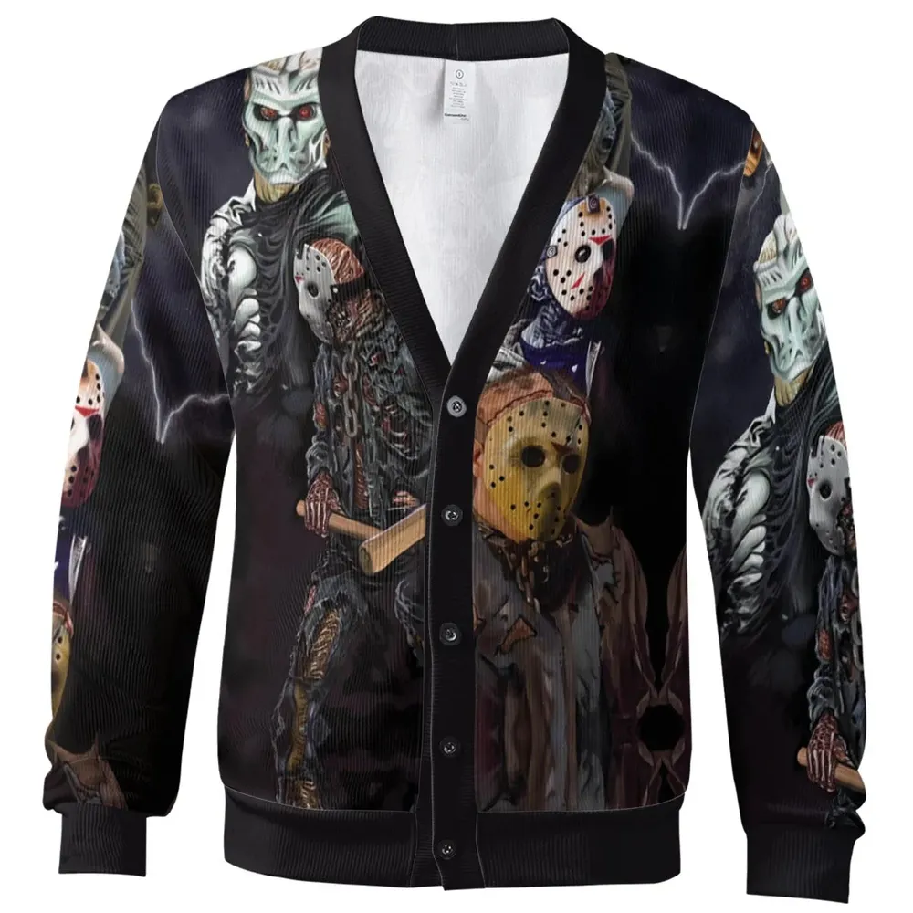 Jason Voorhees Evolution Cardigan - 2