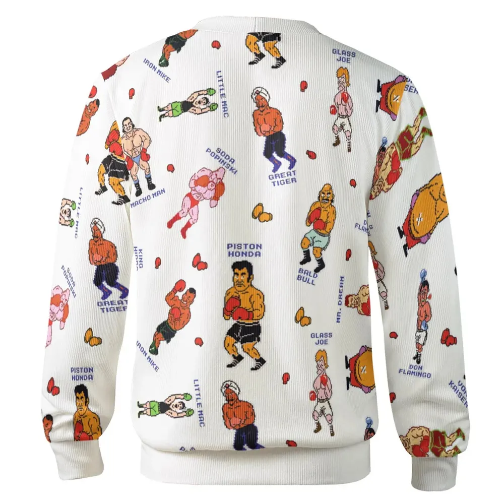 Retro Game Punch Out Cardigan - 3