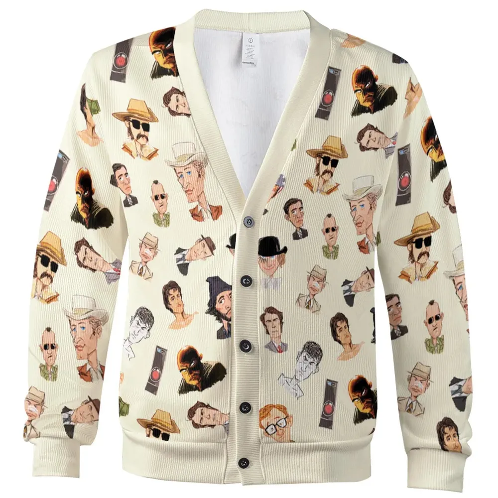 Easy Riders And Raging Bulls Characters Cardigan - 2