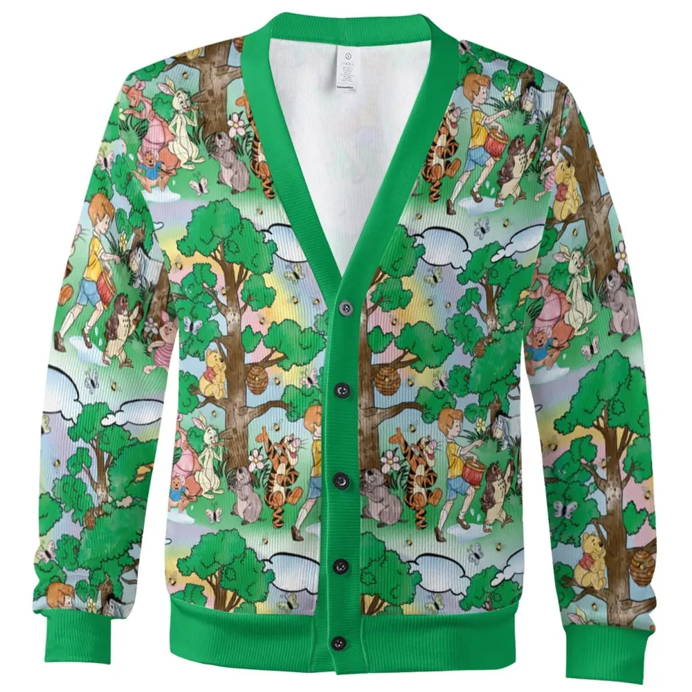 Bear and Friends Winnie the Pooh Cardigan - 2