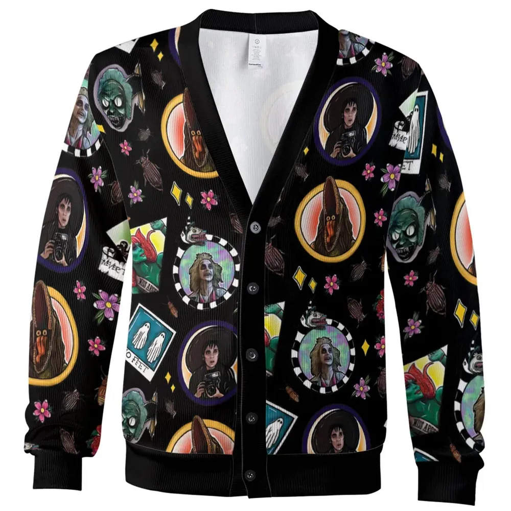 Showtime Beetlejuice Themed Cardigan - 2