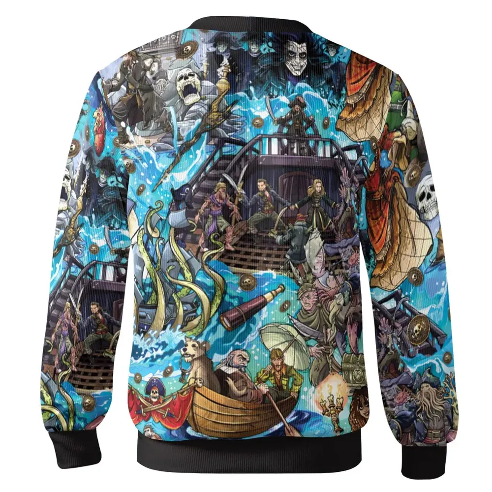 Travel And Fight Pirates of the Caribbean Cardigan - 3