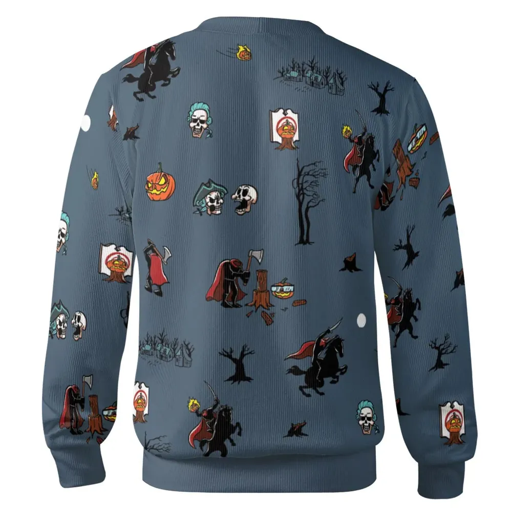 Headless Horseman Ichabod and Mr. Toad Cardigan - 3