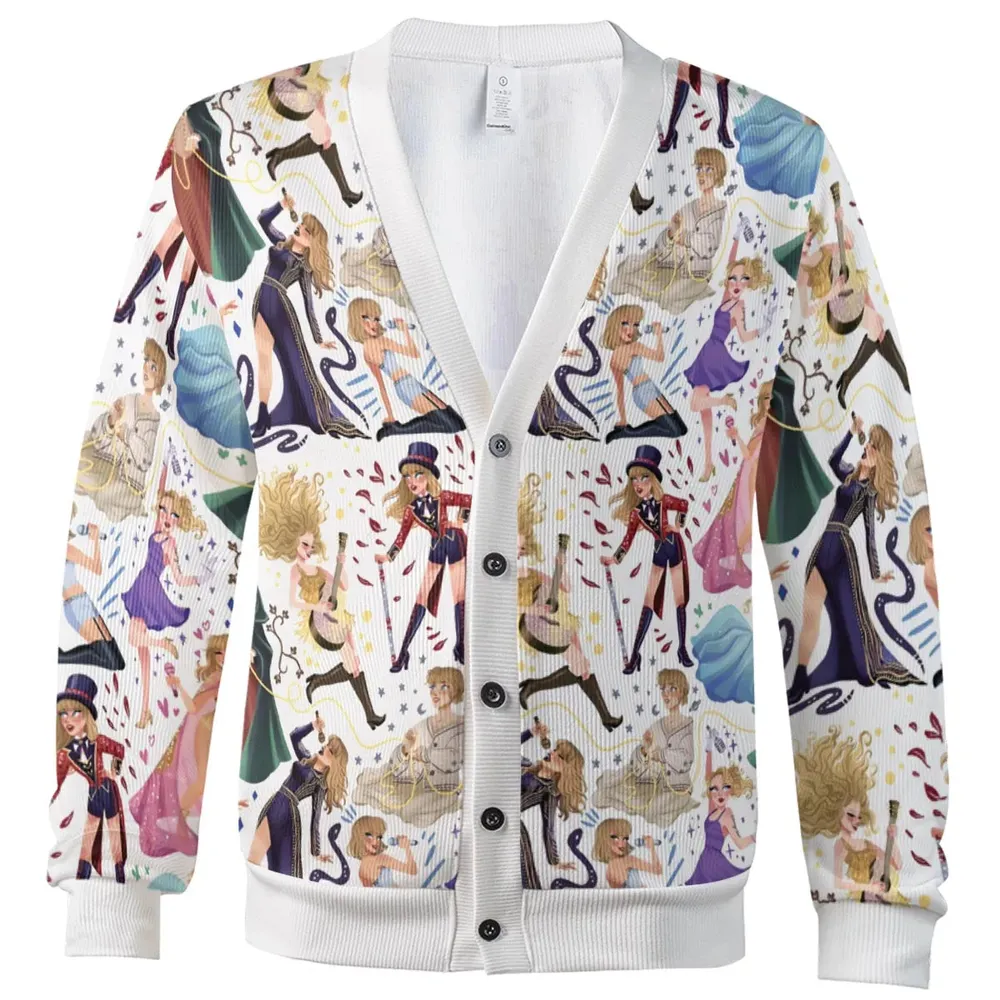 Blondie Colorful Lineup Cardigan - 2
