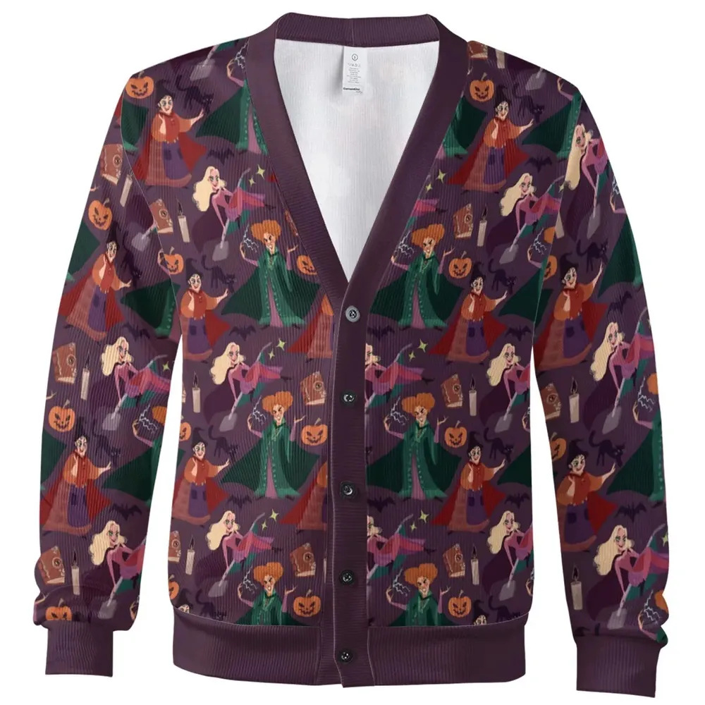 Sanderson Sisters Pattern Cardigan - 2