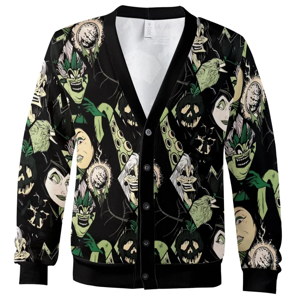 The Villains Pattern Cardigan - 2