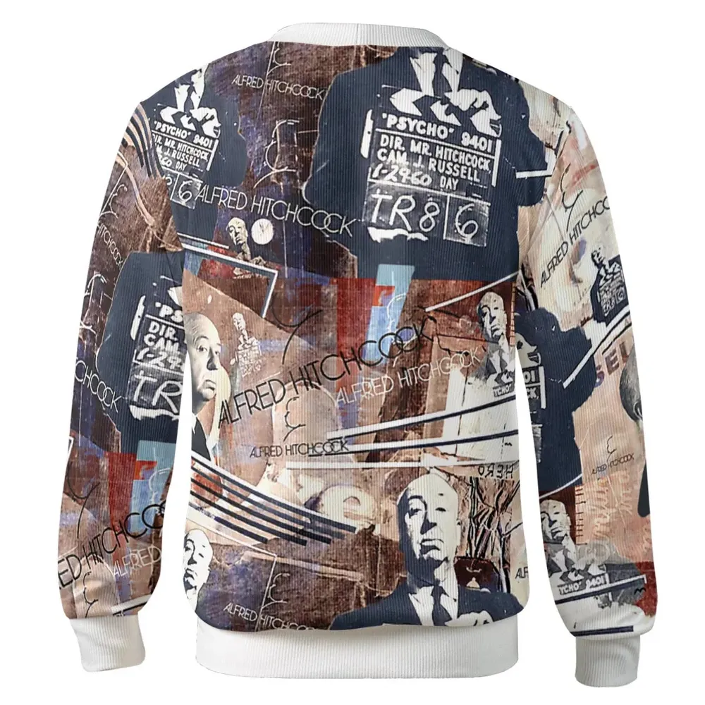 Alfred Hitchcock Aesthetic Cardigan - 3
