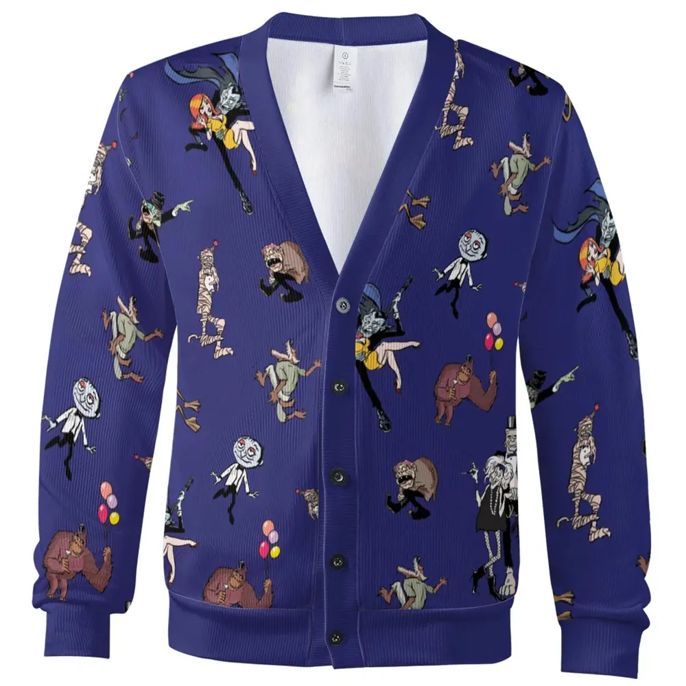 It's a Mad Mad Mad Monster Party Cardigan - 2