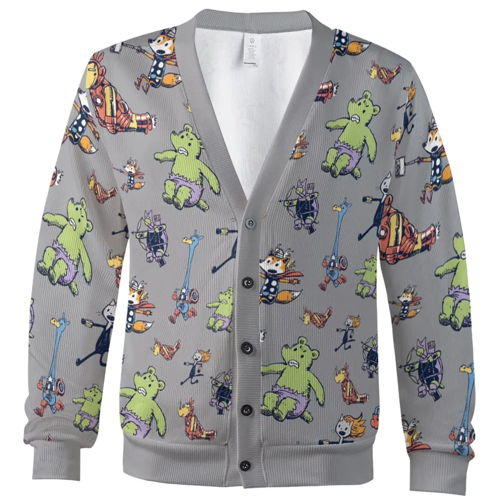 Animals Assemble Avengers Cardigan - 2