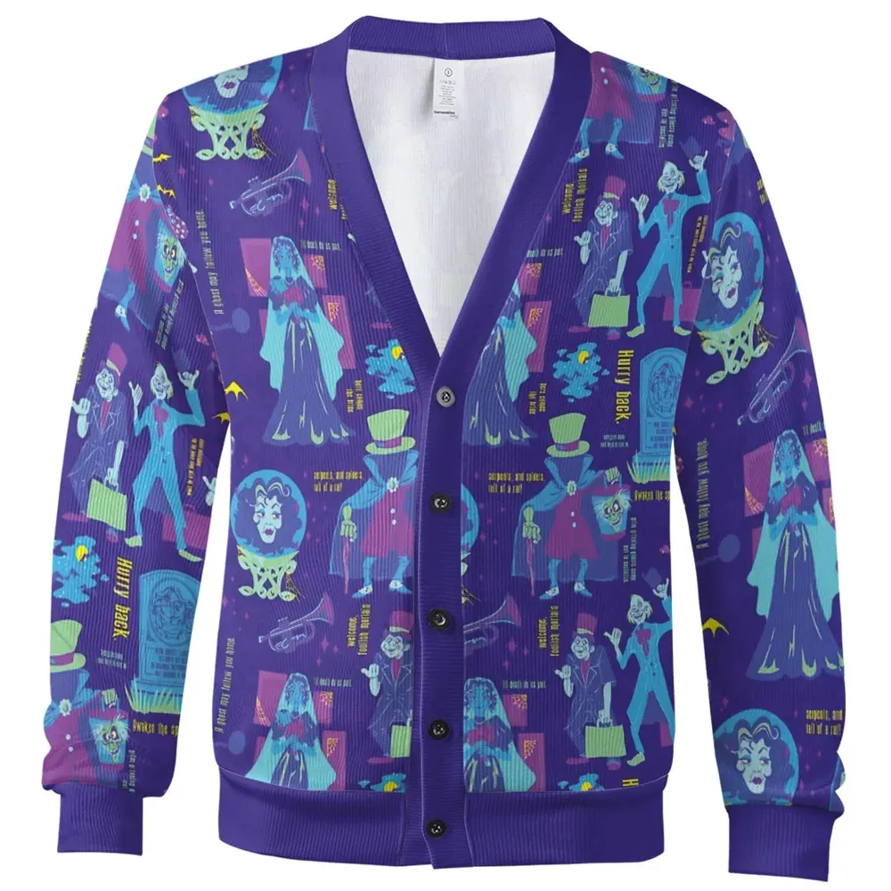 Happy Haunts Journal Haunted Mansion Cardigan - 2