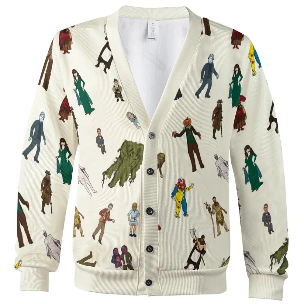 Monster Characters from Goosebumps Cardigan - 2